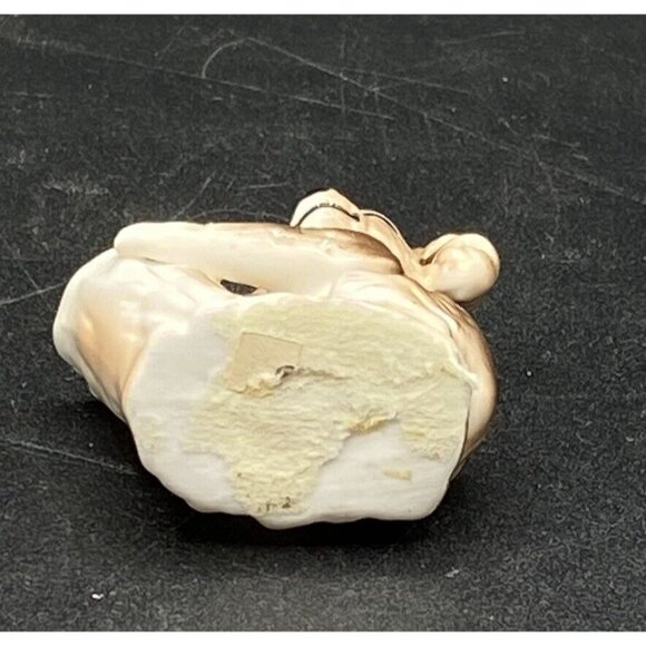 Miniature Koala Bear Figurine Ceramic 2” On Tree Branch Vintage Japan - Picture 5 of 6